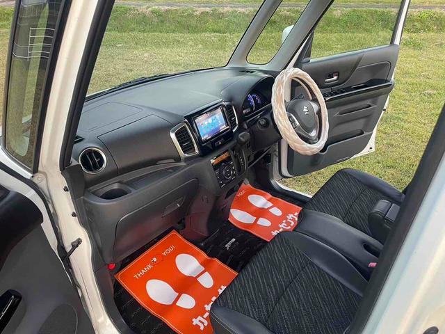 スペーシアカスタム XSリミテッド ローダウン フルセグナビTV 両側パワースライドドア Bluetoothオーディオ インナーブラックヘッドライト グリル ハーフレザーシート デイライト ETC(28枚目)