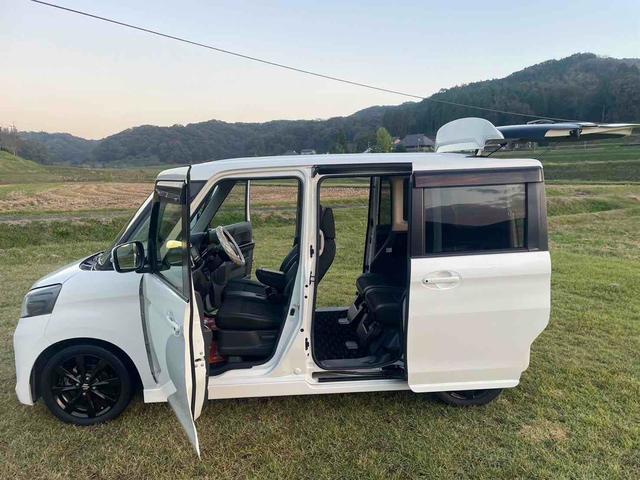 スペーシアカスタム XSリミテッド ローダウン フルセグナビTV 両側パワースライドドア Bluetoothオーディオ インナーブラックヘッドライト グリル ハーフレザーシート デイライト ETC(32枚目)