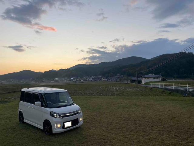 スペーシアカスタム XSリミテッド ローダウン フルセグナビTV 両側パワースライドドア Bluetoothオーディオ インナーブラックヘッドライト グリル ハーフレザーシート デイライト ETC(41枚目)