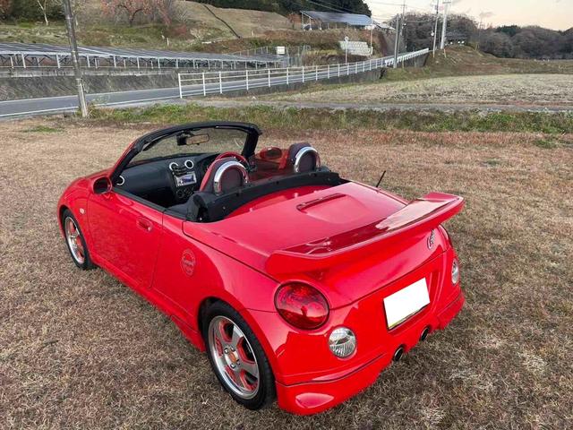 コペン アクティブトップ ターボ 5速MT 電動オープン 社外フロントバンパー 社外リアウイング 社外15インチAW 純正OPエアロスパッツ ETC JB 4気筒エンジン タイミングチェーン ドラレコ前後(5枚目)