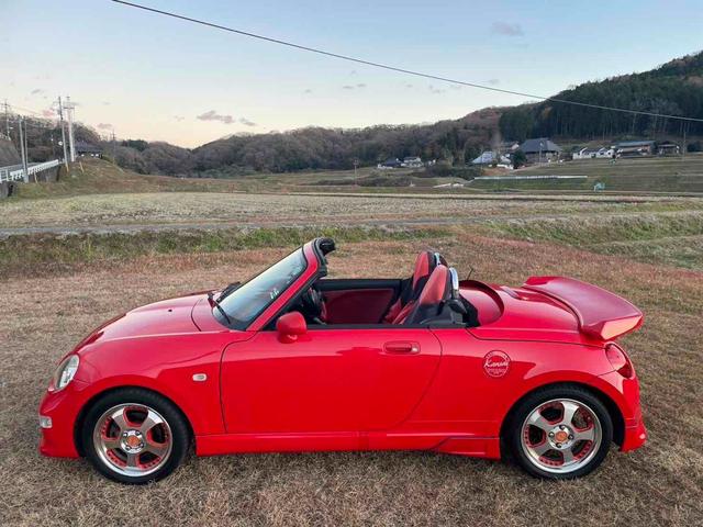 コペン アクティブトップ ターボ 5速MT 電動オープン 社外フロントバンパー 社外リアウイング 社外15インチAW 純正OPエアロスパッツ ETC JB 4気筒エンジン タイミングチェーン ドラレコ前後(7枚目)