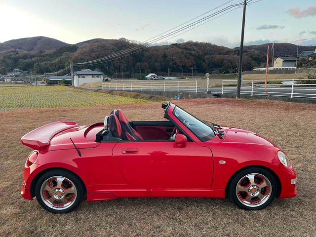 コペン アクティブトップ ターボ 5速MT 電動オープン 社外フロントバンパー 社外リアウイング 社外15インチAW 純正OPエアロスパッツ ETC JB 4気筒エンジン タイミングチェーン ドラレコ前後(8枚目)