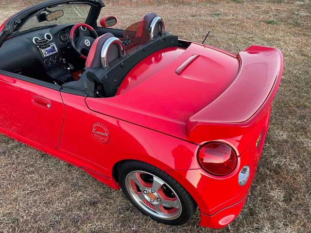 コペン アクティブトップ ターボ 5速MT 電動オープン 社外フロントバンパー 社外リアウイング 社外15インチAW 純正OPエアロスパッツ ETC JB 4気筒エンジン タイミングチェーン ドラレコ前後(12枚目)