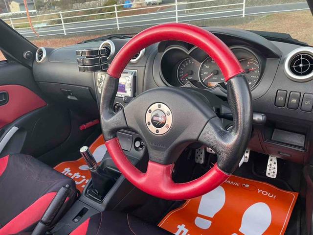 コペン アクティブトップ ターボ 5速MT 電動オープン 社外フロントバンパー 社外リアウイング 社外15インチAW 純正OPエアロスパッツ ETC JB 4気筒エンジン タイミングチェーン ドラレコ前後(14枚目)