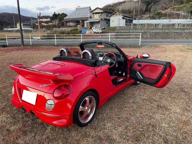 コペン アクティブトップ ターボ 5速MT 電動オープン 社外フロントバンパー 社外リアウイング 社外15インチAW 純正OPエアロスパッツ ETC JB 4気筒エンジン タイミングチェーン ドラレコ前後(20枚目)