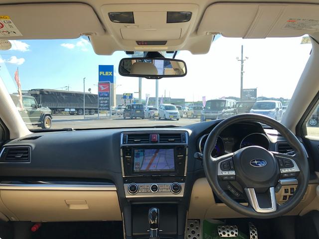 レガシィアウトバック リミテッド　禁煙車　純正ナビ　ＴＶ　バックカメラ　ドライブレコーダー　Ｂｌｕｅｔｏｏｔｈ　ＥＴＣ　ブラインドスポットモニター　シートヒーター　ステアリングヒーター　レーンキープアシスト　純正１８インチアルミ（56枚目）