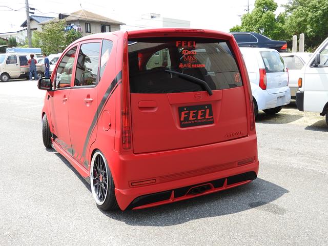 ムーヴ カスタム　Ｘ　ＦＥＥＬ　ＣＥスタイル　デモカー　ＡＴ　ワンオーナー　ローダウン　エアロ　禁煙車　スマートキー　ＣＤオーディオ　１６インチアルミホイール　ＡＢＳ　エアバック　オートエアコン　ベンチシート（10枚目）