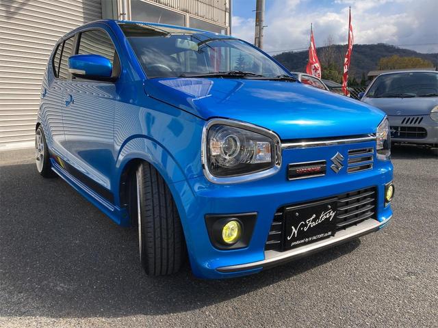 5F 禁煙車 5MT アルパイン8インチナビ アルパインスピーカー RECAROシート 車高調 マフラー 16インチアルミホイール ブリスクブルーメタリック オートライト スマートキー プッシュスタート(15枚目)