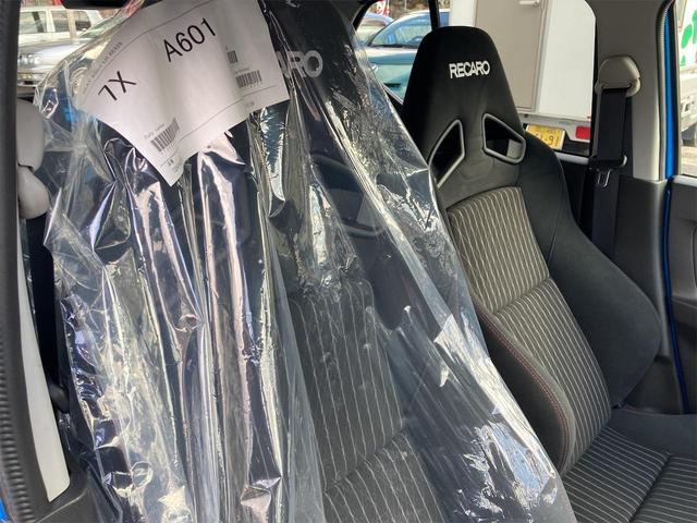 5F 禁煙車 5MT アルパイン8インチナビ アルパインスピーカー RECAROシート 車高調 マフラー 16インチアルミホイール ブリスクブルーメタリック オートライト スマートキー プッシュスタート(51枚目)
