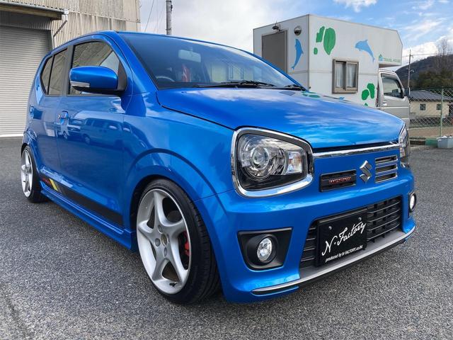 5F 禁煙車 5MT アルパイン8インチナビ アルパインスピーカー RECAROシート 車高調 マフラー 16インチアルミホイール ブリスクブルーメタリック オートライト スマートキー プッシュスタート(74枚目)