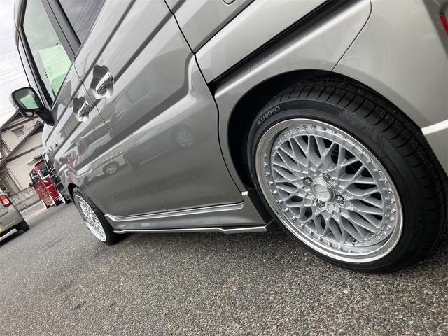 スペーシアカスタム ハイブリッドXS 届出済未使用車・禁煙車・スチールシルバーM ・社外16インチアルミホイール/タイヤ ローダウン フロント/サイド/リア フラップスポイラー 両側電動スライドドア クリアランスソナー オートクルーズコントロール オートライト LEDヘッドランプ(47枚目)