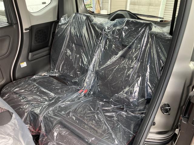 スペーシアカスタム ハイブリッドXS 届出済未使用車・禁煙車・スチールシルバーM ・社外16インチアルミホイール/タイヤ ローダウン フロント/サイド/リア フラップスポイラー 両側電動スライドドア クリアランスソナー オートクルーズコントロール オートライト LEDヘッドランプ(76枚目)