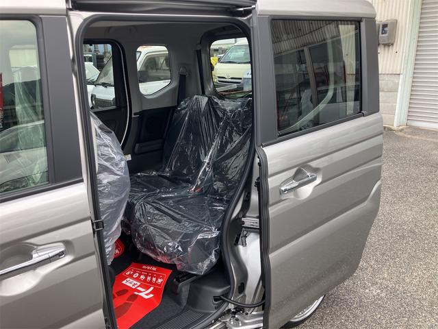 スペーシアカスタム ハイブリッドXS 届出済未使用車・禁煙車・スチールシルバーM ・社外16インチアルミホイール/タイヤ ローダウン フロント/サイド/リア フラップスポイラー 両側電動スライドドア クリアランスソナー オートクルーズコントロール オートライト LEDヘッドランプ(79枚目)