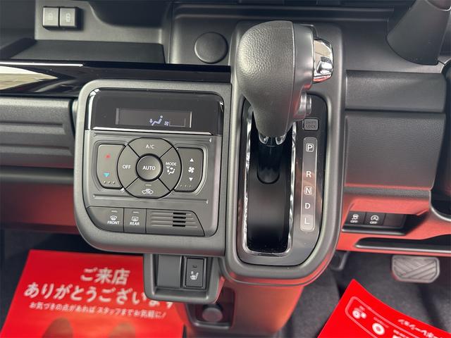 スペーシアカスタム ハイブリッドＧＳ　届出済未使用車・禁煙車・　フェニックスレッドパール　社外１６インチアルミホイール／タイヤ　ローダウン　フロント／サイド／リア　フラップスポイラー　片側電動スライドドア　クリアランスソナー　オートクルーズコントロール（8枚目）