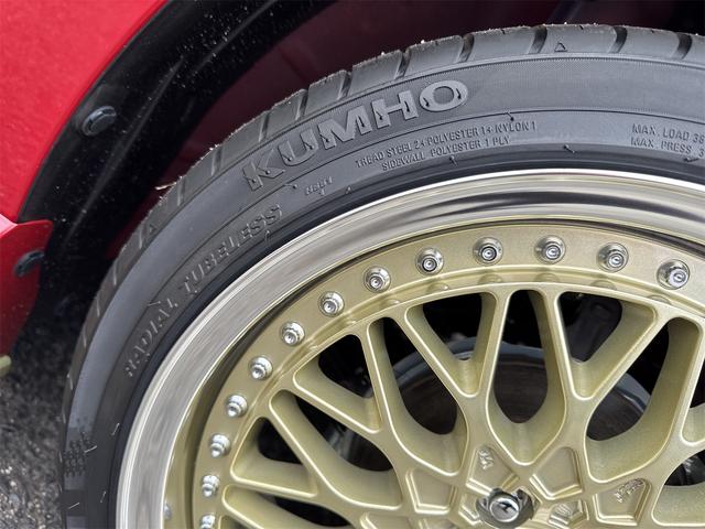 スペーシアカスタム ハイブリッドＧＳ　届出済未使用車・禁煙車・　フェニックスレッドパール　社外１６インチアルミホイール／タイヤ　ローダウン　フロント／サイド／リア　フラップスポイラー　片側電動スライドドア　クリアランスソナー　オートクルーズコントロール（45枚目）