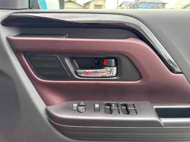 スペーシアカスタム ハイブリッドＧＳ　届出済未使用車・禁煙車・　フェニックスレッドパール　社外１６インチアルミホイール／タイヤ　ローダウン　フロント／サイド／リア　フラップスポイラー　片側電動スライドドア　クリアランスソナー　オートクルーズコントロール（59枚目）