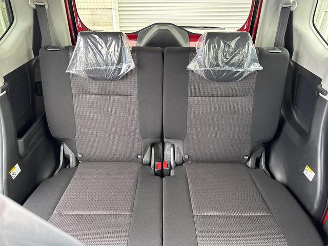 スペーシアカスタム ハイブリッドＧＳ　届出済未使用車・禁煙車・　フェニックスレッドパール　社外１６インチアルミホイール／タイヤ　ローダウン　フロント／サイド／リア　フラップスポイラー　片側電動スライドドア　クリアランスソナー　オートクルーズコントロール（69枚目）