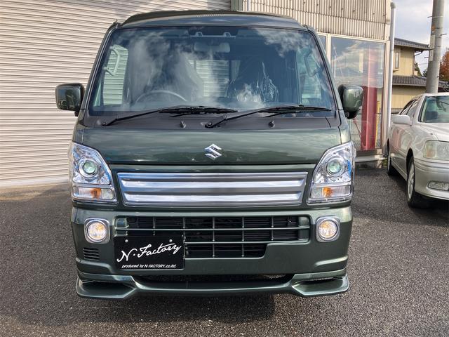 スーパーキャリイ X 5型 届出済未使用車・禁煙車・ 4AT パートタイム4WD スズキセーフティサポート クルーカーキーパールM 社外アルミホイール フロントフラップスポイラーエアロ・サイドステップエアロ クリアランスソナー パワーウィンドウ(12枚目)