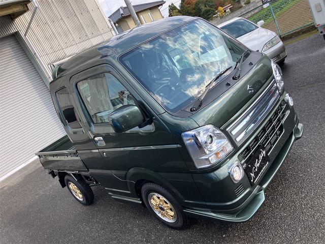 スーパーキャリイ X 5型 届出済未使用車・禁煙車・ 4AT パートタイム4WD スズキセーフティサポート クルーカーキーパールM 社外アルミホイール フロントフラップスポイラーエアロ・サイドステップエアロ クリアランスソナー パワーウィンドウ(53枚目)