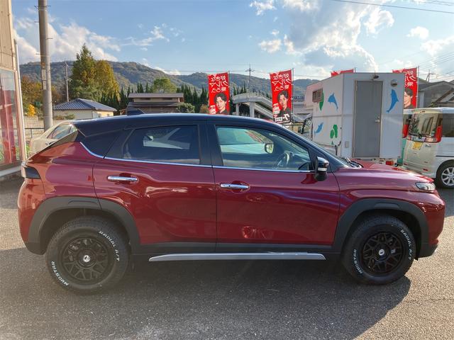 フロンクス ワンオーナー 禁煙車 6AT 全方位モニター オピュレントレッドパールメタリック/ブラック2トーンルーフ LODIO DRIVE 8M MONO(マッドブラック) タイヤマッドスターアジアルAT 205/60R/16(15枚目)