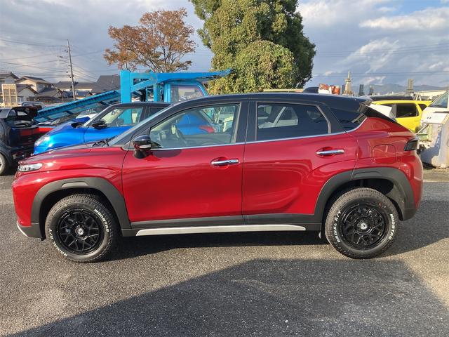 フロンクス ワンオーナー 禁煙車 6AT 全方位モニター オピュレントレッドパールメタリック/ブラック2トーンルーフ LODIO DRIVE 8M MONO(マッドブラック) タイヤマッドスターアジアルAT 205/60R/16(21枚目)