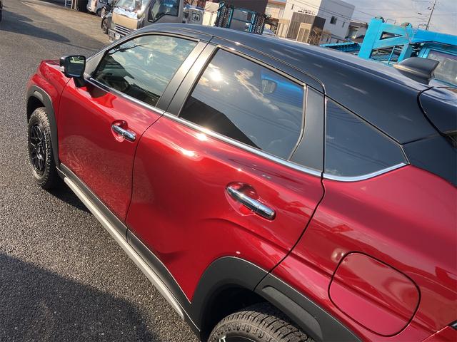 フロンクス ワンオーナー 禁煙車 6AT 全方位モニター オピュレントレッドパールメタリック/ブラック2トーンルーフ LODIO DRIVE 8M MONO(マッドブラック) タイヤマッドスターアジアルAT 205/60R/16(40枚目)