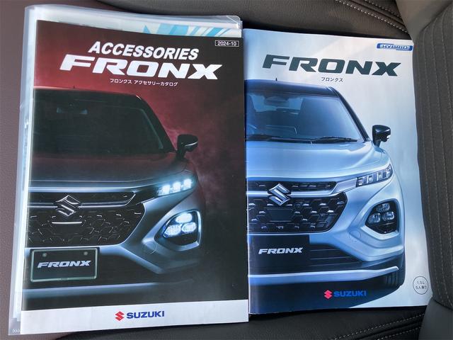 フロンクス ワンオーナー 禁煙車 6AT 全方位モニター オピュレントレッドパールメタリック/ブラック2トーンルーフ LODIO DRIVE 8M MONO(マッドブラック) タイヤマッドスターアジアルAT 205/60R/16(59枚目)