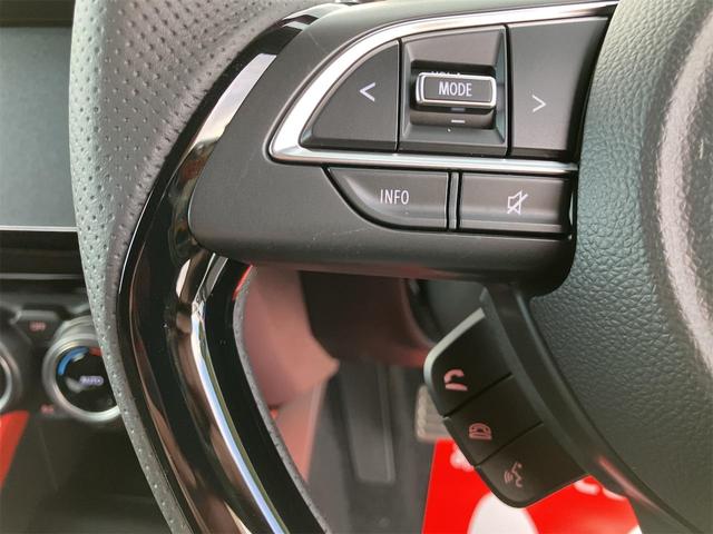 スイフトスポーツ ベースグレード 6F 4型・ 登録済未使用車・禁煙車 スーパーブラックパール 取扱説明書・保証書 クリアランスソナー オートクルーズコントロール レーンアシスト アルミホイール オートライト LEDヘッドランプ スマートキー(8枚目)