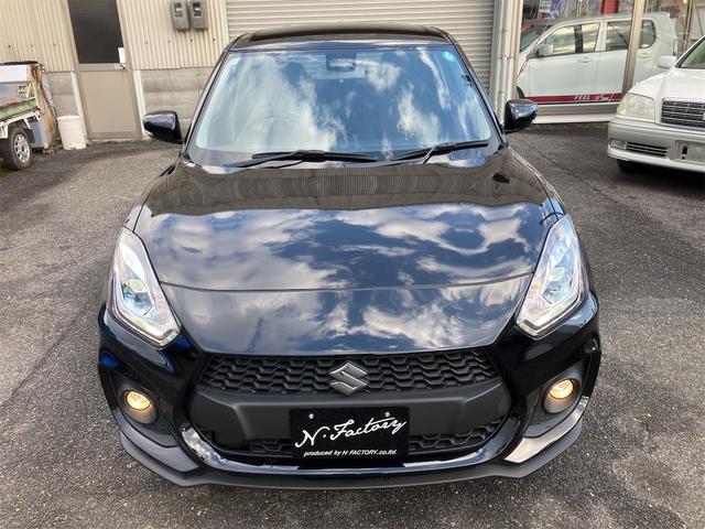 スイフトスポーツ ベースグレード 6F 4型・ 登録済未使用車・禁煙車 スーパーブラックパール 取扱説明書・保証書 クリアランスソナー オートクルーズコントロール レーンアシスト アルミホイール オートライト LEDヘッドランプ スマートキー(14枚目)