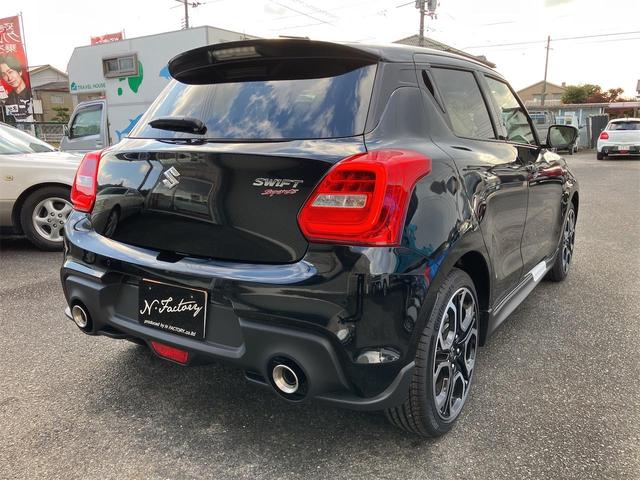 スイフトスポーツ ベースグレード 6F 4型・ 登録済未使用車・禁煙車 スーパーブラックパール 取扱説明書・保証書 クリアランスソナー オートクルーズコントロール レーンアシスト アルミホイール オートライト LEDヘッドランプ スマートキー(17枚目)