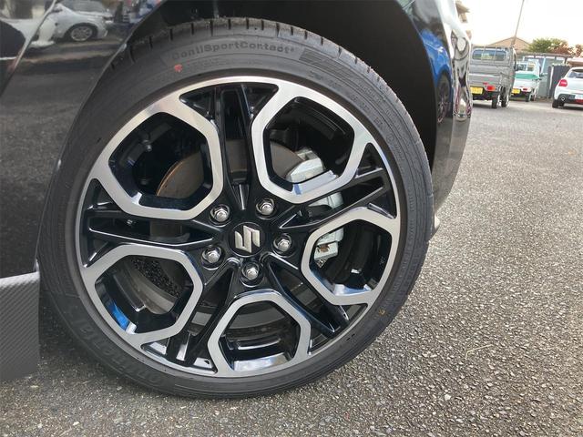 スイフトスポーツ ベースグレード 6F 4型・ 登録済未使用車・禁煙車 スーパーブラックパール 取扱説明書・保証書 クリアランスソナー オートクルーズコントロール レーンアシスト アルミホイール オートライト LEDヘッドランプ スマートキー(21枚目)