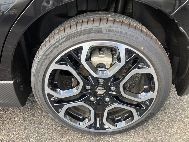 スイフトスポーツ ベースグレード 6F 4型・ 登録済未使用車・禁煙車 スーパーブラックパール 取扱説明書・保証書 クリアランスソナー オートクルーズコントロール レーンアシスト アルミホイール オートライト LEDヘッドランプ スマートキー(33枚目)