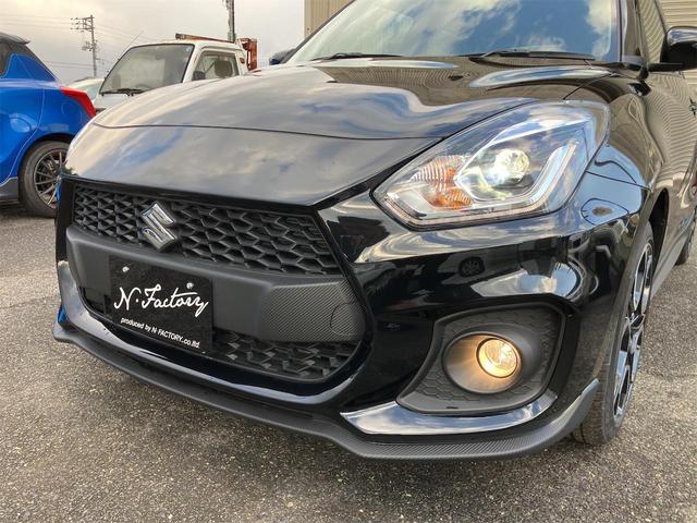 スイフトスポーツ ベースグレード 6F 4型・ 登録済未使用車・禁煙車 スーパーブラックパール 取扱説明書・保証書 クリアランスソナー オートクルーズコントロール レーンアシスト アルミホイール オートライト LEDヘッドランプ スマートキー(37枚目)