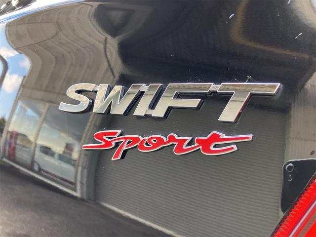 スイフトスポーツ ベースグレード 6F 4型・ 登録済未使用車・禁煙車 スーパーブラックパール 取扱説明書・保証書 クリアランスソナー オートクルーズコントロール レーンアシスト アルミホイール オートライト LEDヘッドランプ スマートキー(40枚目)