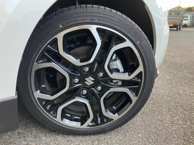 スイフトスポーツ ベースグレード 6F 4型・ 登録済未使用車・禁煙車 ピュアホワイトパール 取扱説明書・保証書 クリアランスソナー オートクルーズコントロール レーンアシスト アルミホイール オートライト LEDヘッドランプ スマートキー(24枚目)