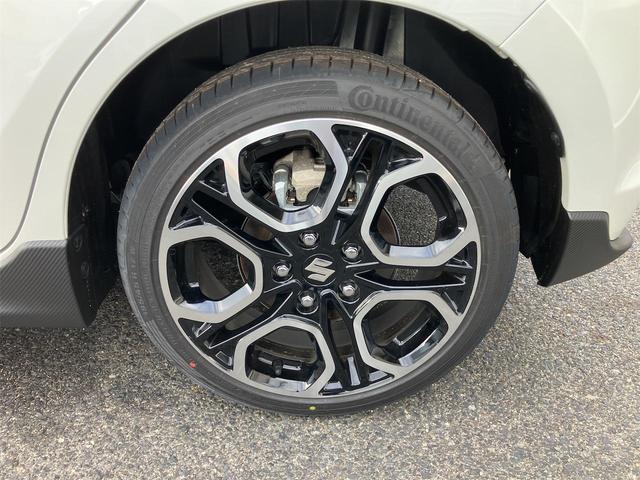 スイフトスポーツ ベースグレード 6F 4型・ 登録済未使用車・禁煙車 ピュアホワイトパール 取扱説明書・保証書 クリアランスソナー オートクルーズコントロール レーンアシスト アルミホイール オートライト LEDヘッドランプ スマートキー(28枚目)