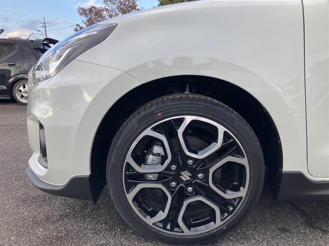 スイフトスポーツ ベースグレード 6F 4型・ 登録済未使用車・禁煙車 ピュアホワイトパール 取扱説明書・保証書 クリアランスソナー オートクルーズコントロール レーンアシスト アルミホイール オートライト LEDヘッドランプ スマートキー(39枚目)