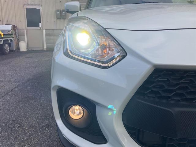 スイフトスポーツ ベースグレード 6F 4型・ 登録済未使用車・禁煙車 ピュアホワイトパール 取扱説明書・保証書 クリアランスソナー オートクルーズコントロール レーンアシスト アルミホイール オートライト LEDヘッドランプ スマートキー(44枚目)