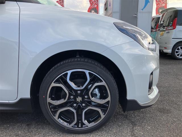 スイフトスポーツ ベースグレード 6F 4型・ 登録済未使用車・禁煙車 ピュアホワイトパール 取扱説明書・保証書 クリアランスソナー オートクルーズコントロール レーンアシスト アルミホイール オートライト LEDヘッドランプ スマートキー(46枚目)