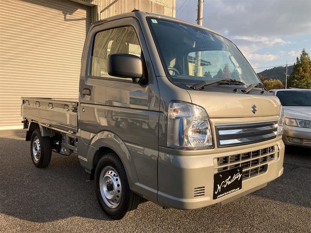 キャリイトラック KCエアコン・パワステ農繁仕様・届出済未使用車・禁煙車・ 7型 パートタイム4WD スズキセーフティサポート 4AT モスグレーメタリック 衝突被害軽減システム クリアランスソナー レーンアシスト キーレス アイドリングストップ ESC パワーウィンドウ(12枚目)