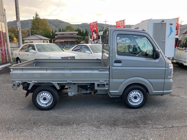 キャリイトラック KCエアコン・パワステ農繁仕様・届出済未使用車・禁煙車・ 7型 パートタイム4WD スズキセーフティサポート 4AT モスグレーメタリック 衝突被害軽減システム クリアランスソナー レーンアシスト キーレス アイドリングストップ ESC パワーウィンドウ(14枚目)