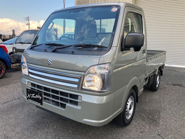 キャリイトラック KCエアコン・パワステ農繁仕様・届出済未使用車・禁煙車・ 7型 パートタイム4WD スズキセーフティサポート 4AT モスグレーメタリック 衝突被害軽減システム クリアランスソナー レーンアシスト キーレス アイドリングストップ ESC パワーウィンドウ(30枚目)