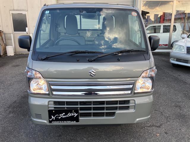 キャリイトラック KCエアコン・パワステ農繁仕様・届出済未使用車・禁煙車・ 7型 パートタイム4WD スズキセーフティサポート 4AT モスグレーメタリック 衝突被害軽減システム クリアランスソナー レーンアシスト キーレス アイドリングストップ ESC パワーウィンドウ(43枚目)