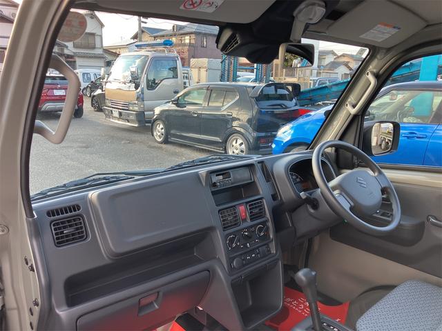 キャリイトラック KCエアコン・パワステ農繁仕様・届出済未使用車・禁煙車・ 7型 パートタイム4WD スズキセーフティサポート 4AT モスグレーメタリック 衝突被害軽減システム クリアランスソナー レーンアシスト キーレス アイドリングストップ ESC パワーウィンドウ(47枚目)