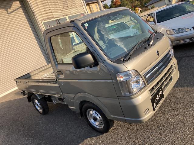 キャリイトラック KCエアコン・パワステ農繁仕様・届出済未使用車・禁煙車・ 7型 パートタイム4WD スズキセーフティサポート 4AT モスグレーメタリック 衝突被害軽減システム クリアランスソナー レーンアシスト キーレス アイドリングストップ ESC パワーウィンドウ(55枚目)