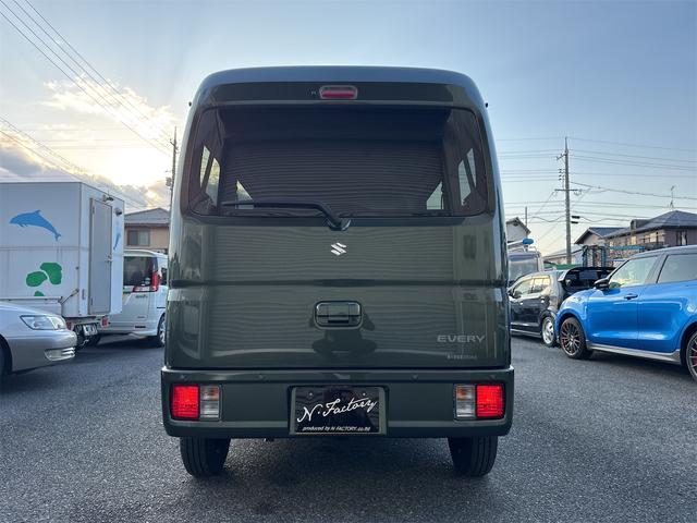 エブリイ ＪＯＩＮターボ６型　届出済未使用車・禁煙車・　ＣＶＴ　２ＷＤ　クルーカーキーＭ　スズキセーフティサポート　クリアランスソナー　両側スライドドア・クローザー　スマートキー　アイドリングストップ　シートヒーター　オートライト　ＬＥＤヘッドランプ（17枚目）
