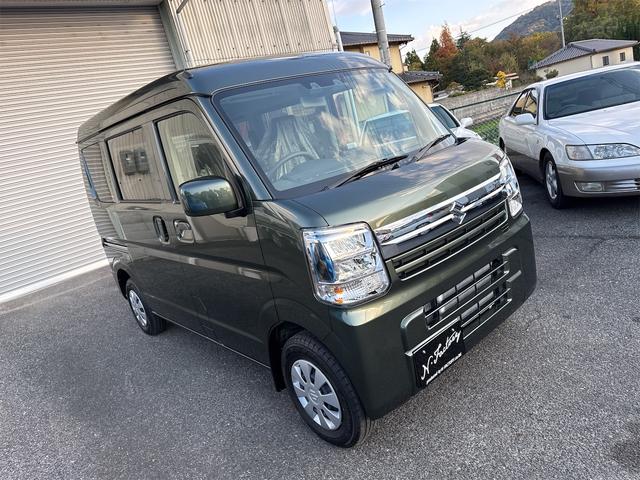 エブリイ ＪＯＩＮターボ６型　届出済未使用車・禁煙車・　ＣＶＴ　２ＷＤ　クルーカーキーＭ　スズキセーフティサポート　クリアランスソナー　両側スライドドア・クローザー　スマートキー　アイドリングストップ　シートヒーター　オートライト　ＬＥＤヘッドランプ（23枚目）