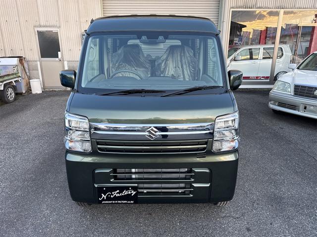 エブリイ ＪＯＩＮターボ６型　届出済未使用車・禁煙車・　ＣＶＴ　２ＷＤ　クルーカーキーＭ　スズキセーフティサポート　クリアランスソナー　両側スライドドア・クローザー　スマートキー　アイドリングストップ　シートヒーター　オートライト　ＬＥＤヘッドランプ（77枚目）