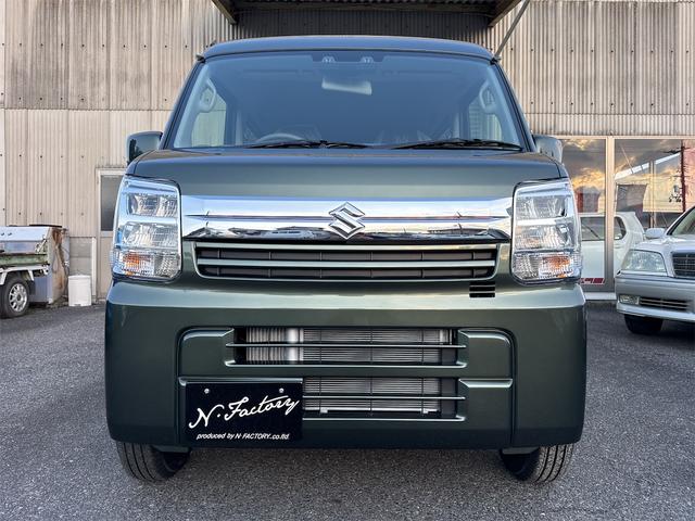 エブリイ ＪＯＩＮターボ６型　届出済未使用車・禁煙車・　ＣＶＴ　２ＷＤ　クルーカーキーＭ　スズキセーフティサポート　クリアランスソナー　両側スライドドア・クローザー　スマートキー　アイドリングストップ　シートヒーター　オートライト　ＬＥＤヘッドランプ（78枚目）
