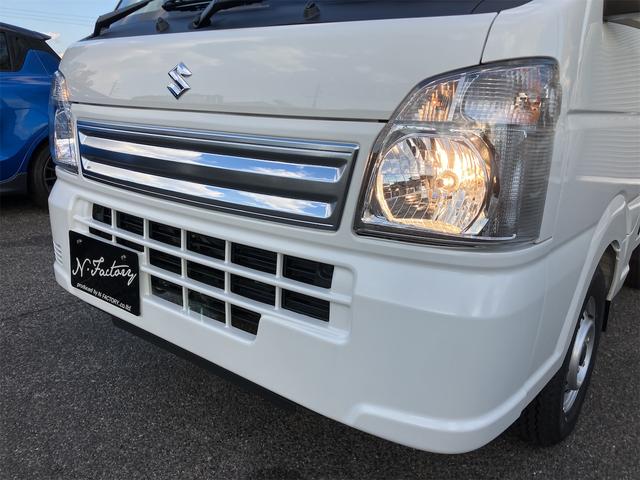 キャリイトラック KCエアコン・パワステ 届出済未使用車・禁煙車・ 7型 2WD 5F ホワイト(26U)スズキセーフティサポート パワーウィンドウ 衝突被害軽減システム クリアランスソナー レーンアシスト アイドリングストップ オートライト 三方開(28枚目)